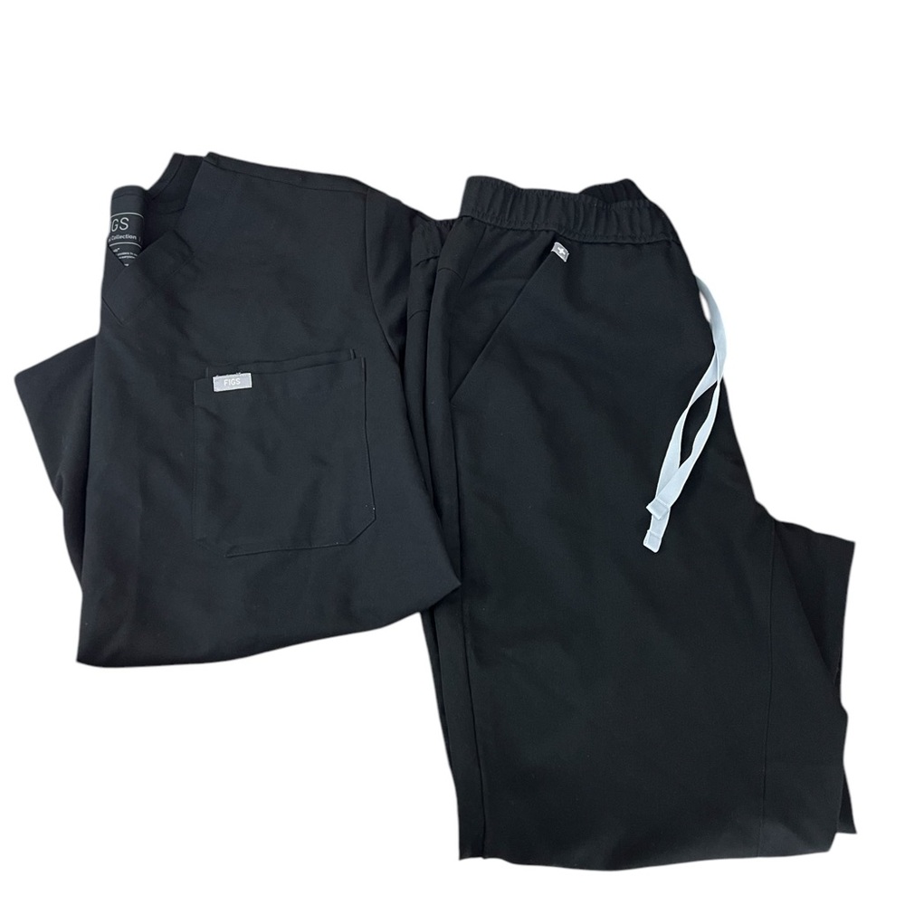FIGS Technical scrubs Jogger Style Pants, Zamora Shirt